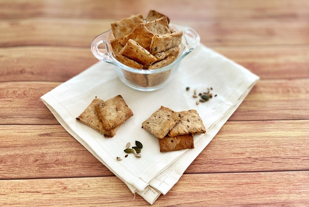 Ricetta Crackers con semi integrali | SGP